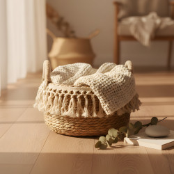 Straw Basket Medium